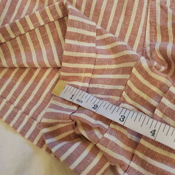 NWT S.O. Pink and white stripe shorts XL - Picture 5 of 9